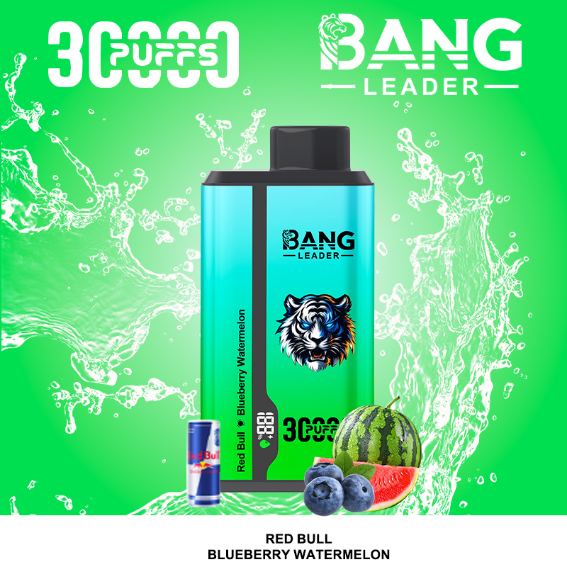 Bang leader 30000 30k 36ml Preloaded 650mAh Rechargeable Pen 0%2%3%5% disposable Intelligent display 