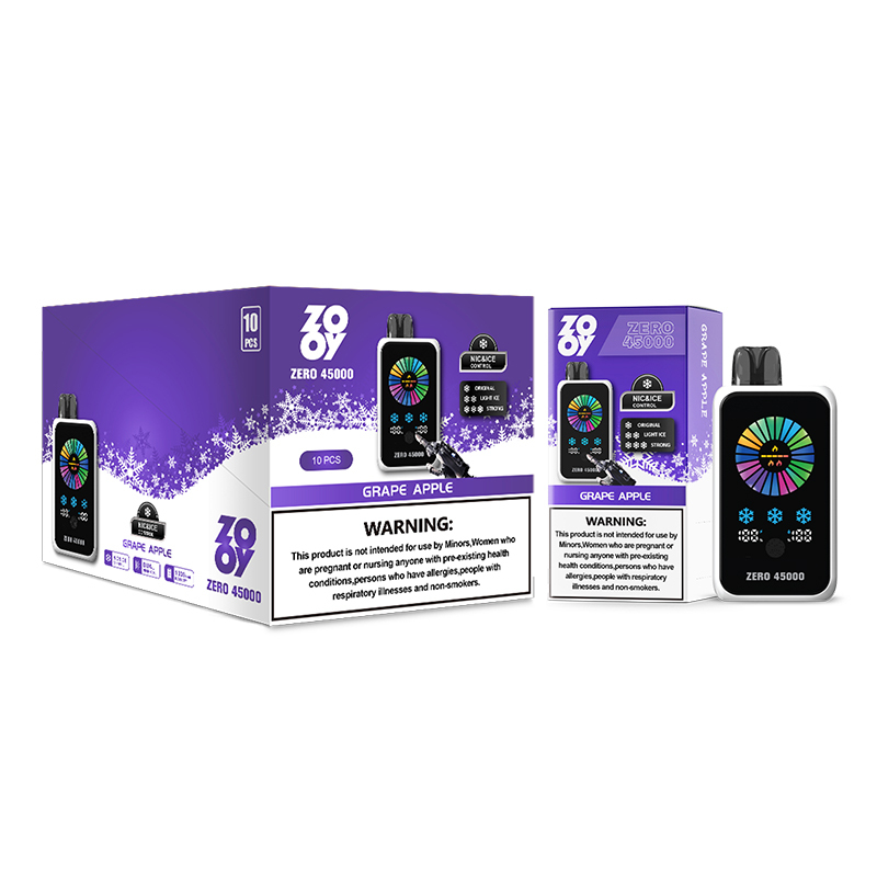 EU Warehouse Wholesale Zooy Vape Zero 45000 Puffs Dual Pods Dual Mesh Double Flavors Wholesale I Vape Disposable Electronic Cigarette Puff 30K 45K Vape