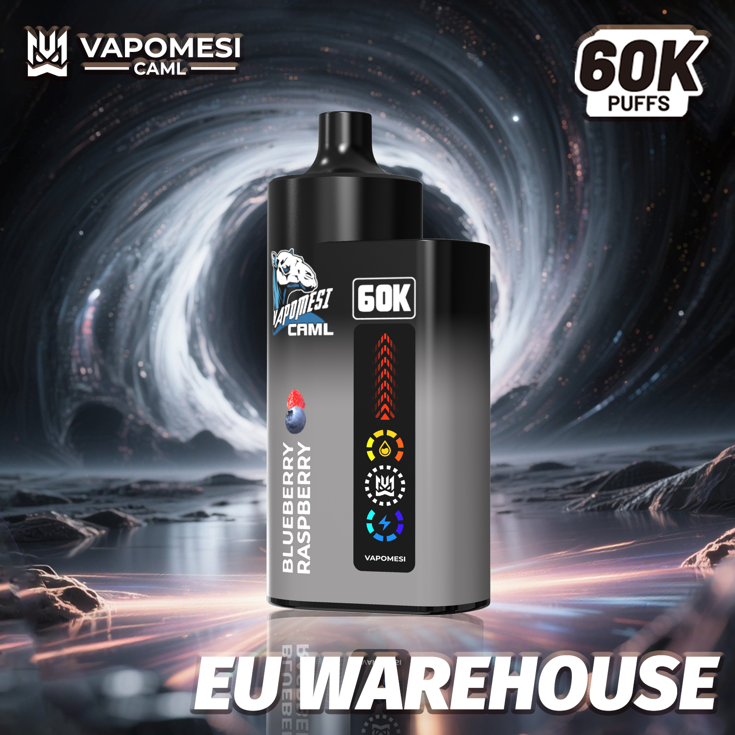  EU Warehouse Vapomesi Caml 2 3 4in1 Disposable I Vapors Bang 50000 60000 80000 Puffs 50 60 80 100K Vaper Wholesale Solo Bar Randm Tornado Vape