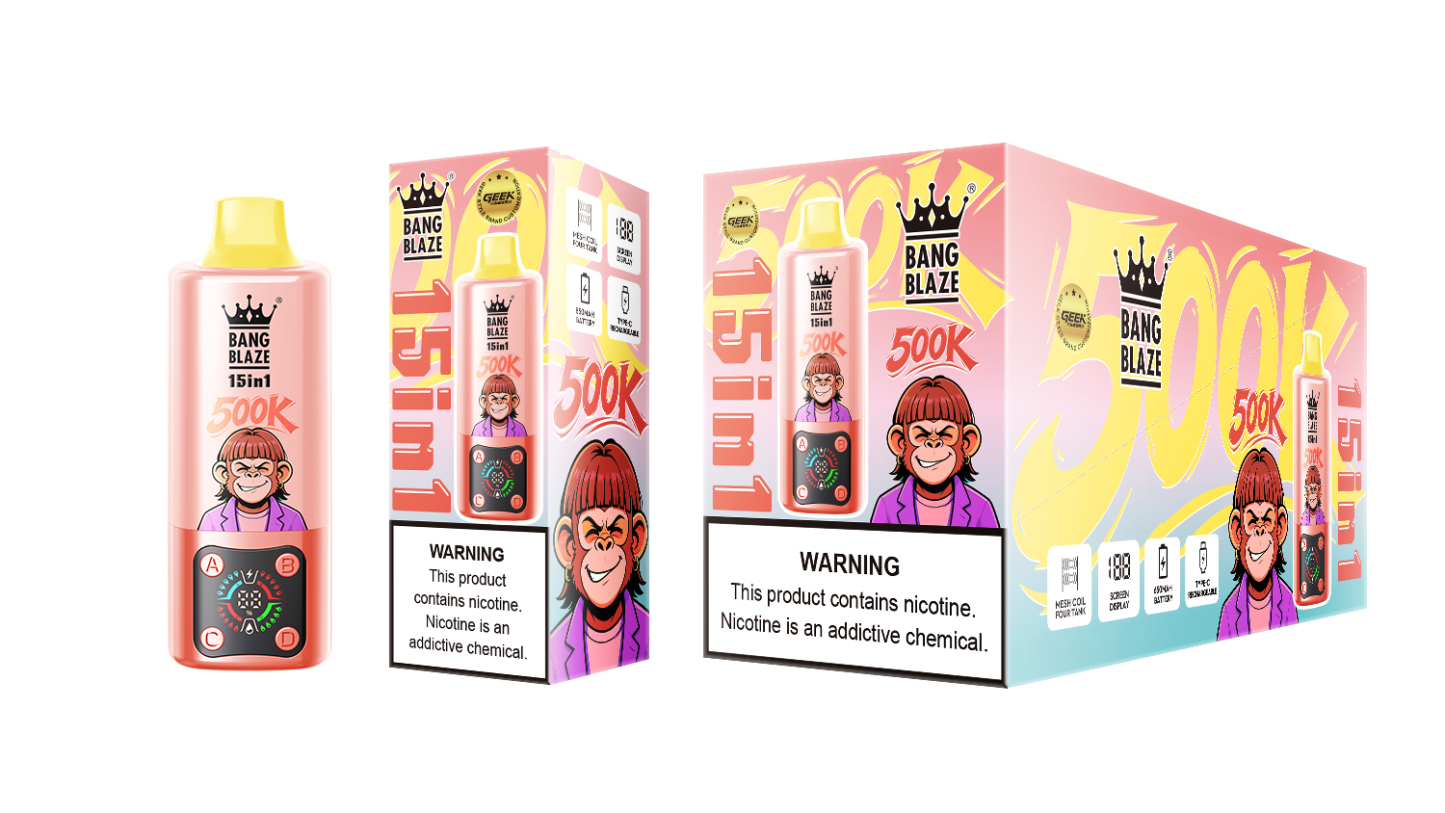 Bang Blaze 500K Puffs 15in1 Banglegend Vaper Electronic Cigarettes Bangking 150K 100K 80K  Puff Bar Vape Pen
