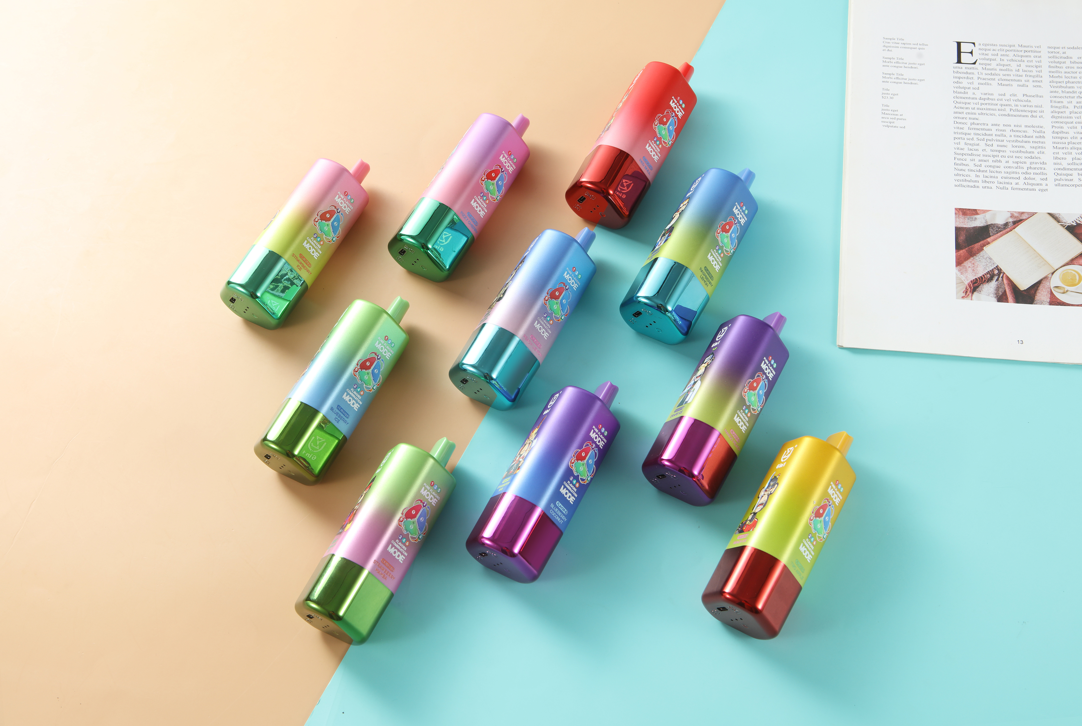 Uzy 6-in-1 Desechable Vape 150K Options Disposable E-Cigarette Wholesale with LED Screen OEM Factory EU Warehouse 150000puff Ecloudvaping 