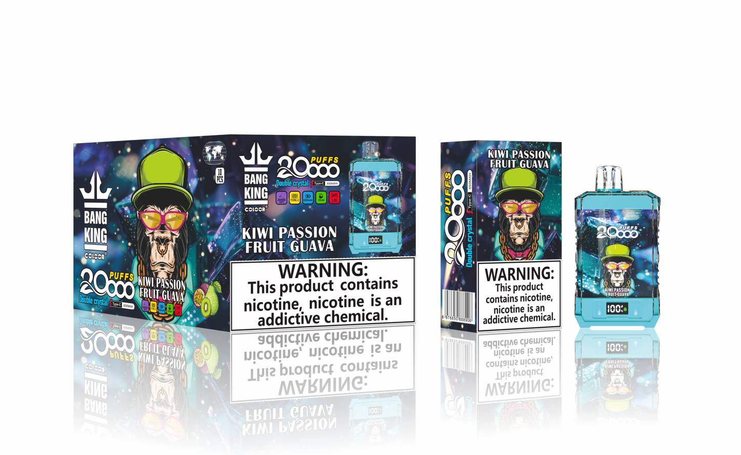 Wholesale I Vape Bang King 20000puff Pocket Hookah Disposable Vape 20000puff Vape Disposable Electronic Cigarette China Product Wholesaler