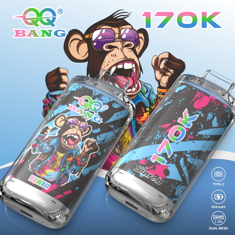  Qqbang 170K 170000 Puffs Vape Pen Wholesale Vaper QQ Bang 50K 100K 150K 200K Vapor 300K Disposable Electronic Cigarette Vapes