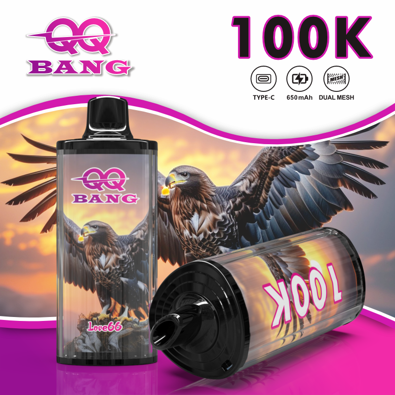 EU Hot Selling QQ Bang 100K Puffs Rechargeable Electronic Disposable Vape Smoking Cigarette Bang King Vaporizer Shisha 150K 200K 250K 300K
