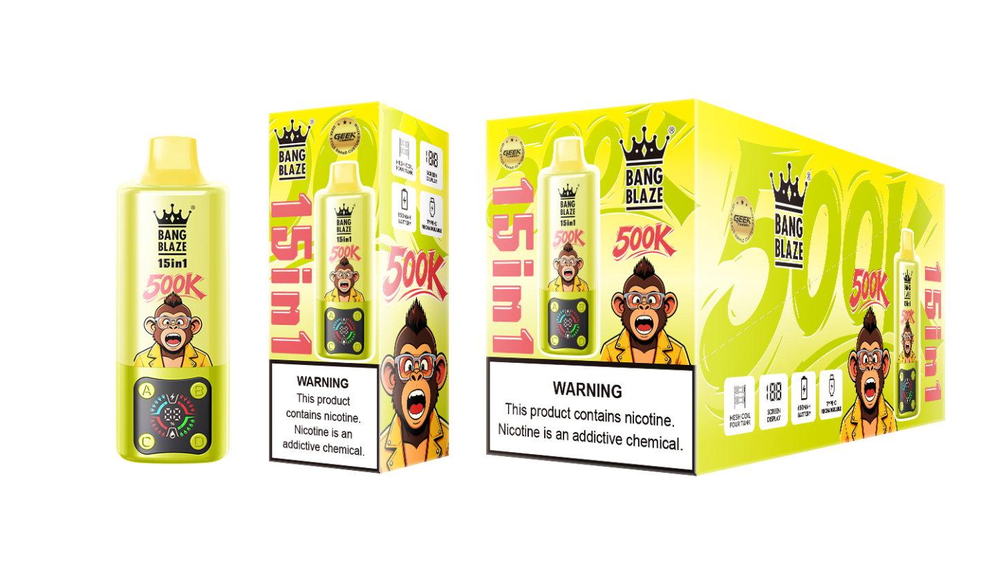 Bang Blaze 500K Puffs 15in1 Banglegend Vaper Electronic Cigarettes Bangking 150K 100K 80K  Puff Bar Vape Pen
