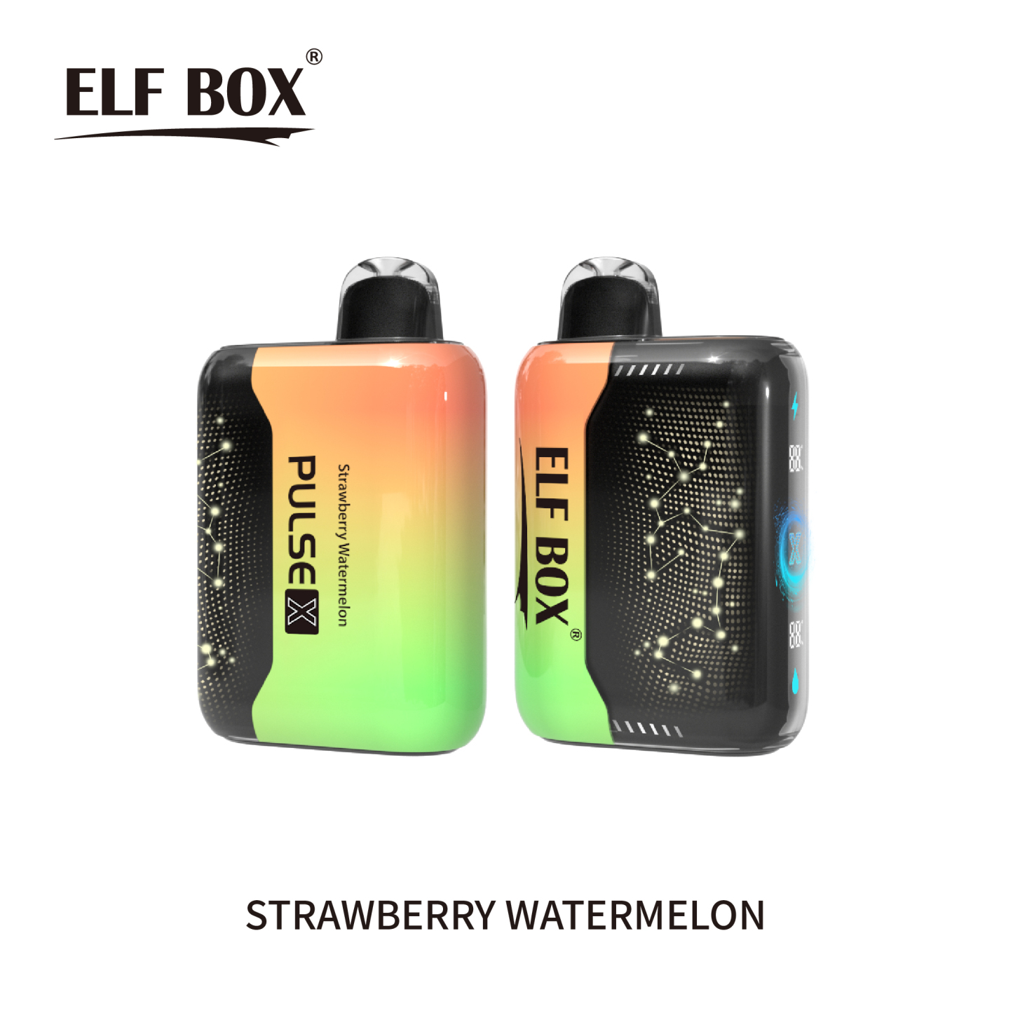  Original Elf Box Shisha 16000 Puffs Puff 16k Disposable Vape LED Display Mesh Coil DESIRE AL fakher crown bar Adjustable Airflow Pre-filled 28ml Rechargeable -Ecloudvaping