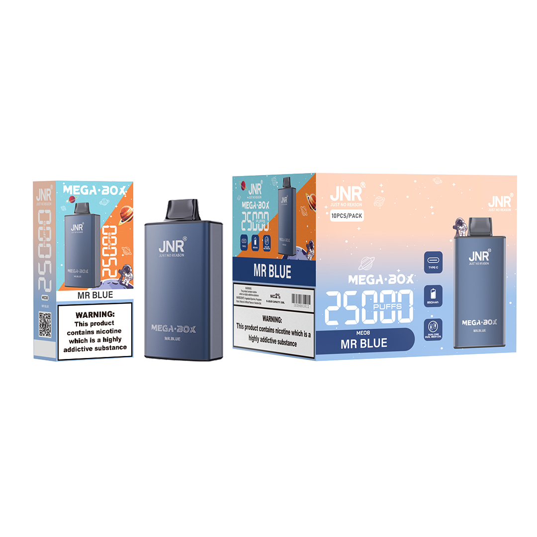 Jnr Mega Box 25000 Puffs 25K Disposable Vape Premium Quality for Wholesale