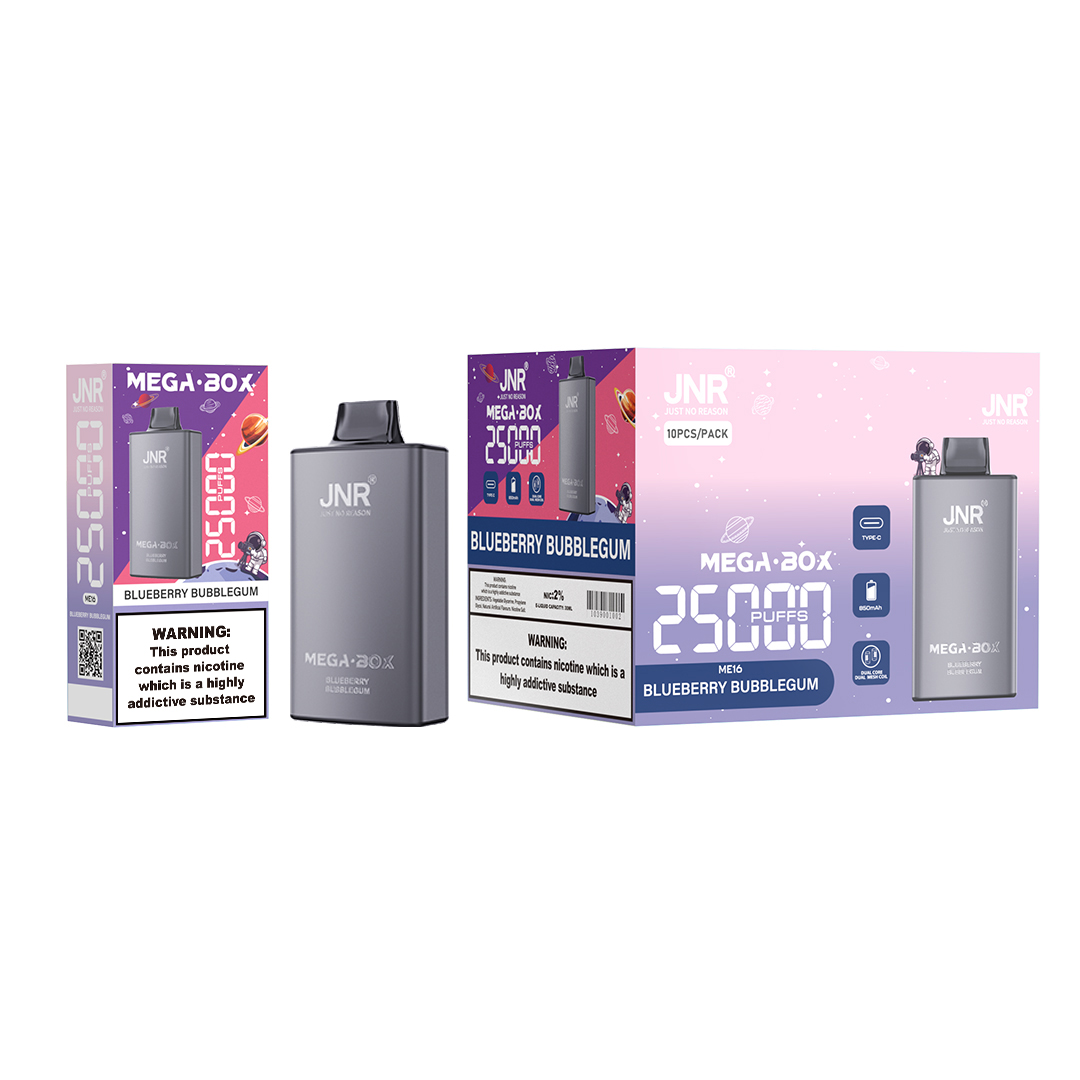 Jnr Mega Box 25000 Puffs 25K Disposable Vape Premium Quality for Wholesale