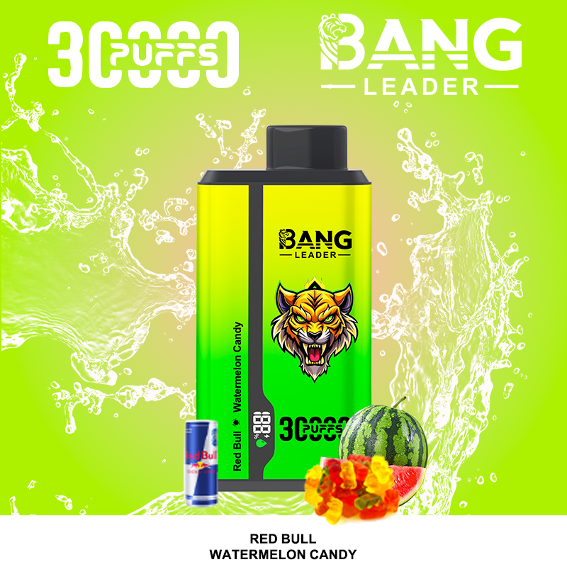 Bang leader 30000 30k 36ml Preloaded 650mAh Rechargeable Pen 0%2%3%5% disposable Intelligent display 