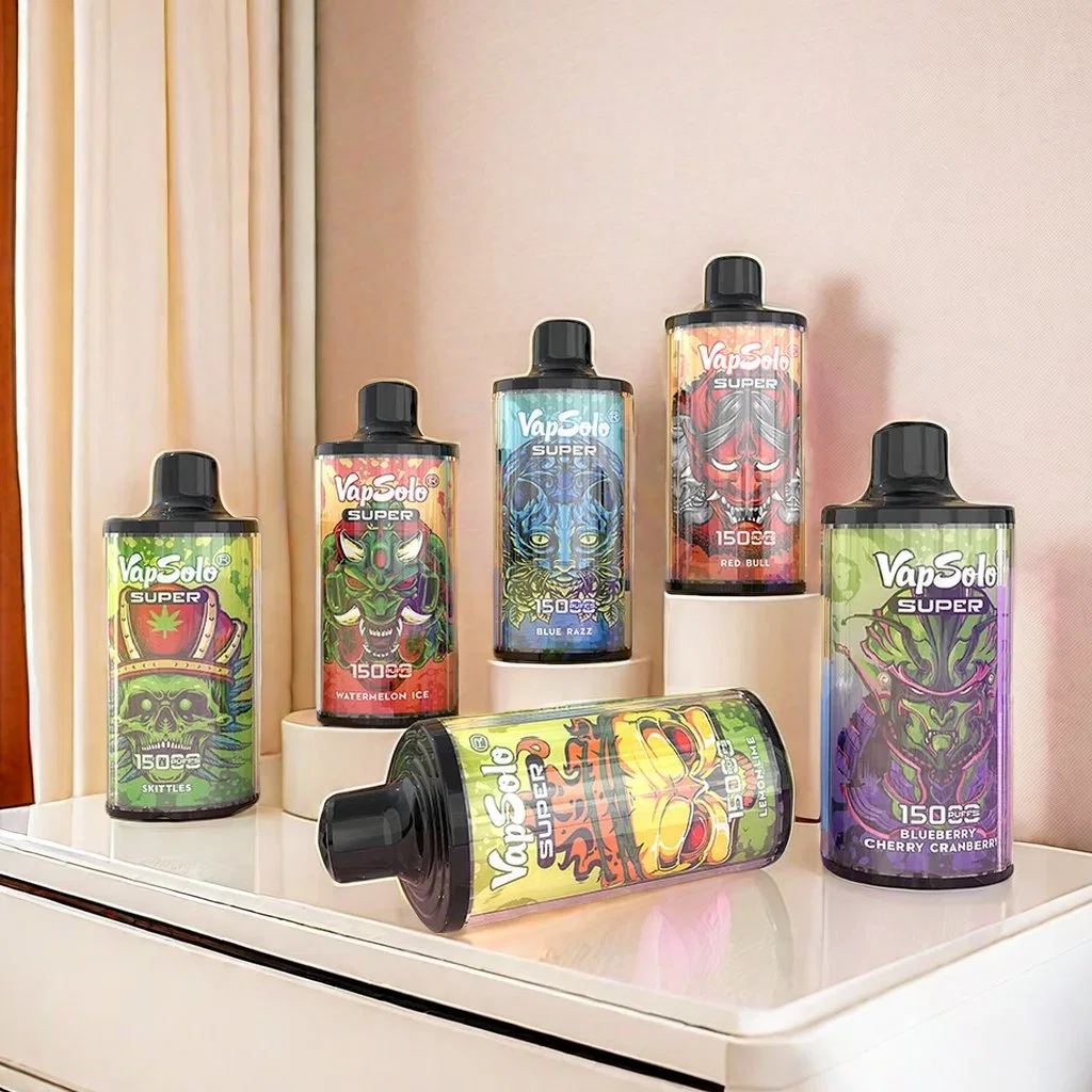 Vap Solo Super 15000 Puffs Tornado Randm 9000 10000 12000 Vap Solo 10K 12K 15K Puff Bar Poco Vaper Shisha Cigarette