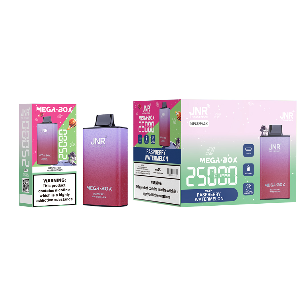 Jnr Mega Box 25000 Puffs 25K Disposable Vape Premium Quality for Wholesale