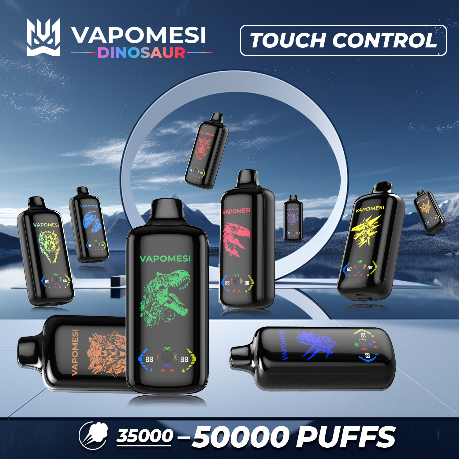 50000 Puffs Vapomesi Wholesale Disposable Vape EU Warehouse Electronic Cigarette Randm Tornado Bang 30000 Dtl Shisha Vaper 35000 40000 Puffbar 30K 40K 50K