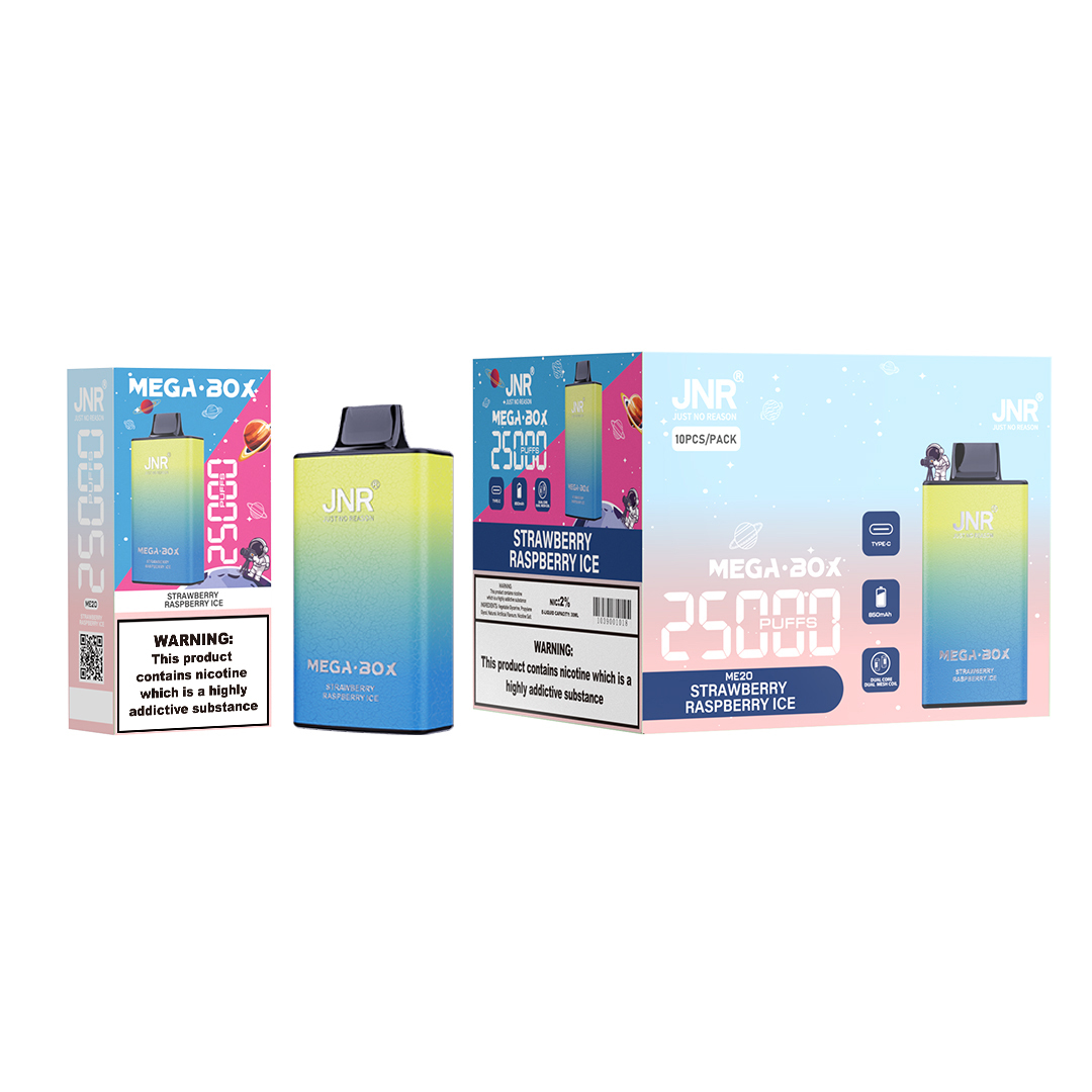 Jnr Mega Box 25000 Puffs 25K Disposable Vape Premium Quality for Wholesale