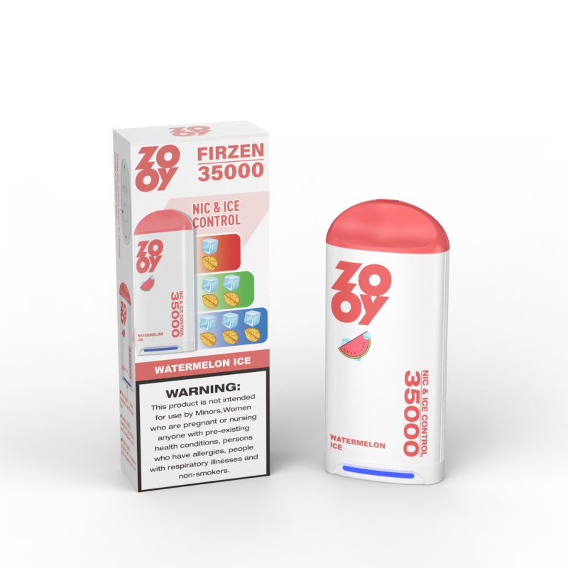 EU Warehouse Zooy Firzen 35000 Puff Ice+Nicotine Adjustable Disposable E-Cigarette Zooy 35K 40K Vape Wholesale I Vape