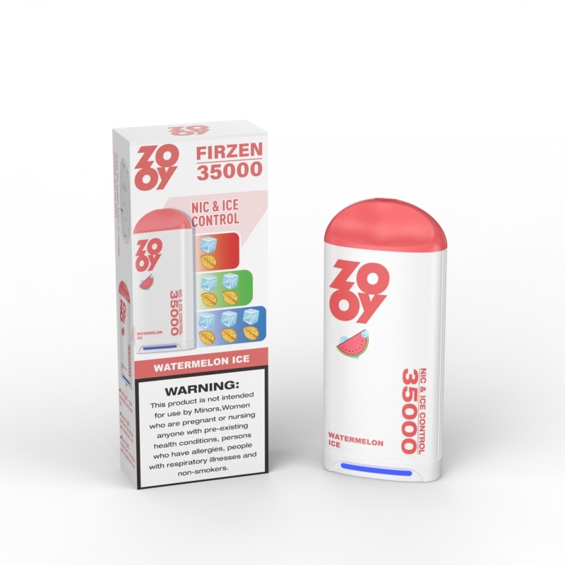 EU Warehouse Zooy Firzen 35000 Puff Ice+Nicotine Adjustable Disposable E-Cigarette Zooy 35K 40K Vape Wholesale I Vape