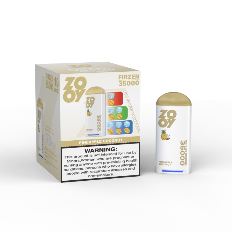 EU Warehouse Zooy Firzen 35000 Puff Ice+Nicotine Adjustable Disposable E-Cigarette Zooy 35K 40K Vape Wholesale I Vape