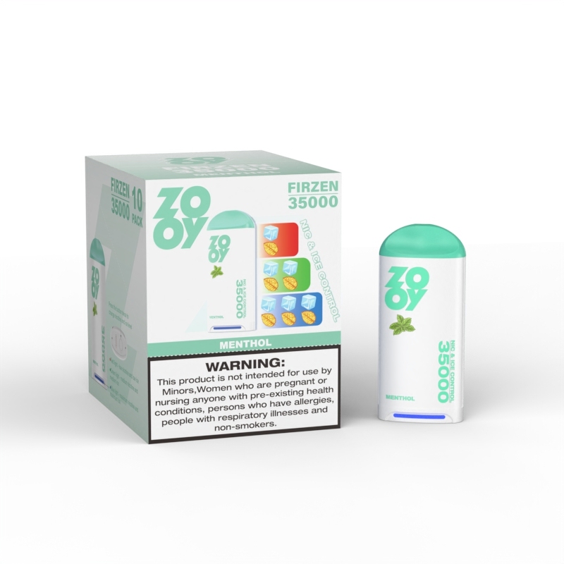 EU Warehouse Zooy Firzen 35000 Puff Ice+Nicotine Adjustable Disposable E-Cigarette Zooy 35K 40K Vape Wholesale I Vape