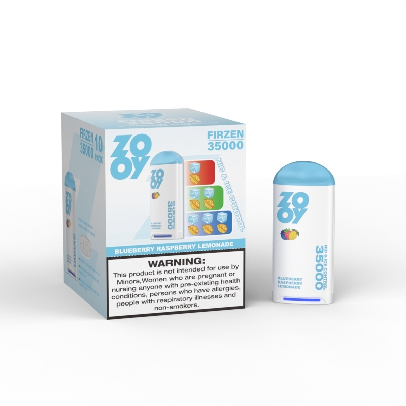 EU Warehouse Zooy Firzen 35000 Puff Ice+Nicotine Adjustable Disposable E-Cigarette Zooy 35K 40K Vape Wholesale I Vape