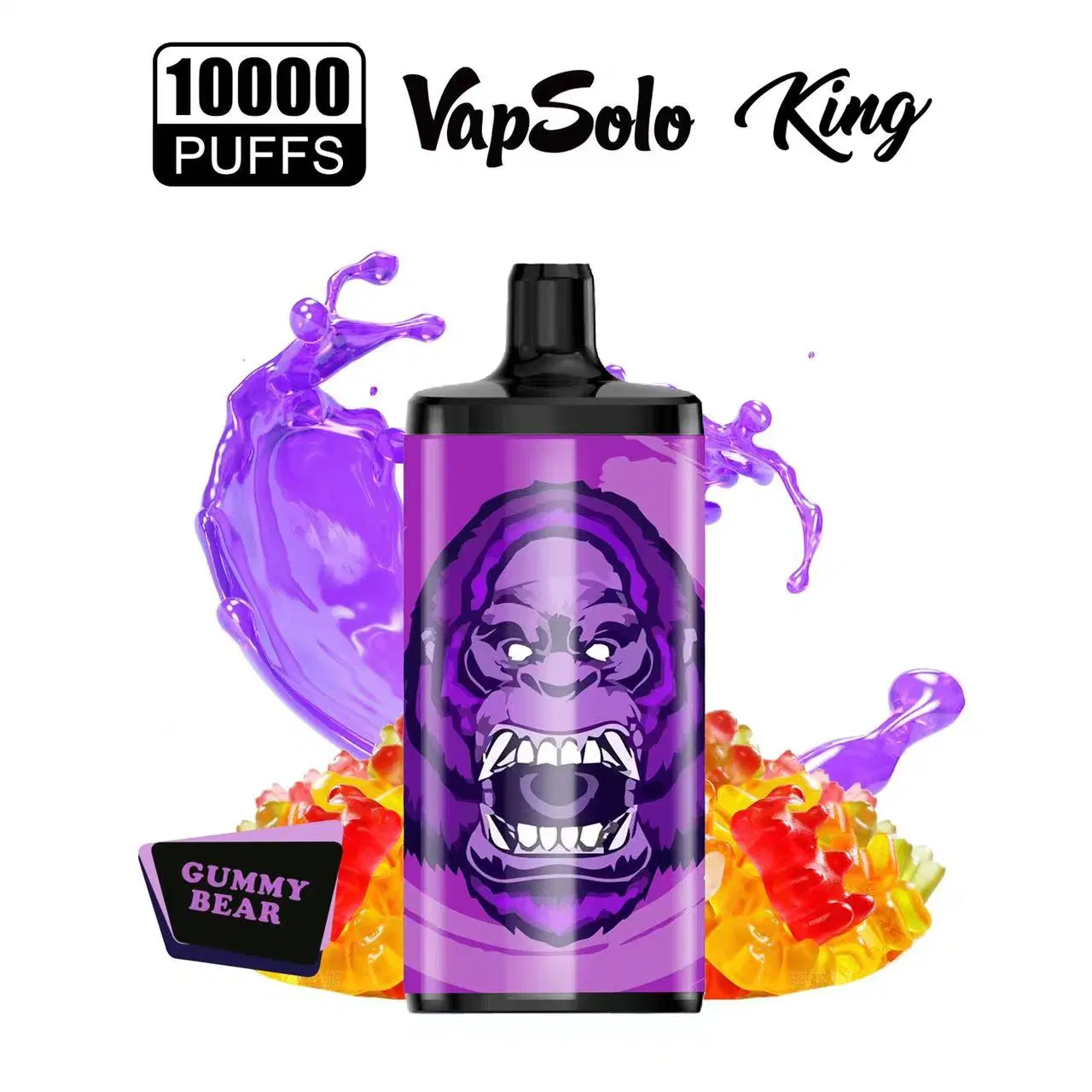 EU Warehouse Vapsolo King 10000 10K Puffs Poco E Cig Wholesale Vape Luxtrend Disposable Vape