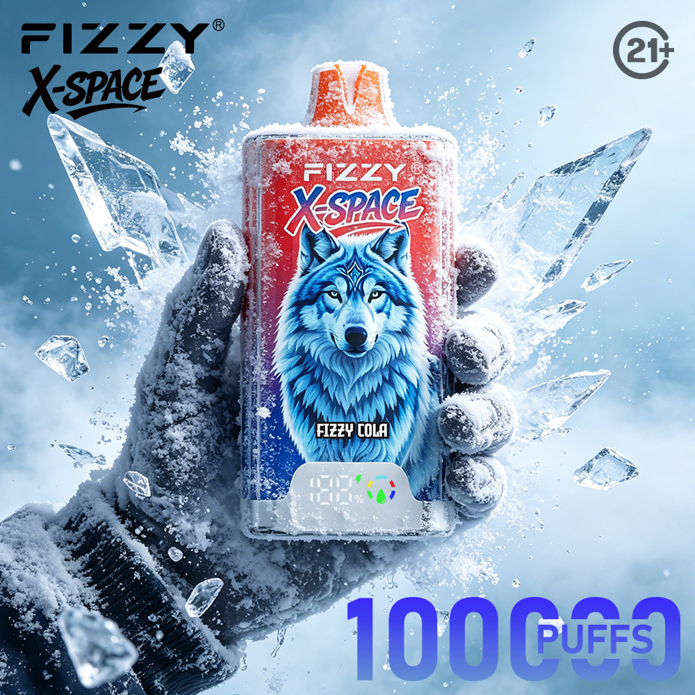 EU warehouse Fizzy X-SPACE 100K puffs Disposable Vape Pen Wholesale E-Cigarette
