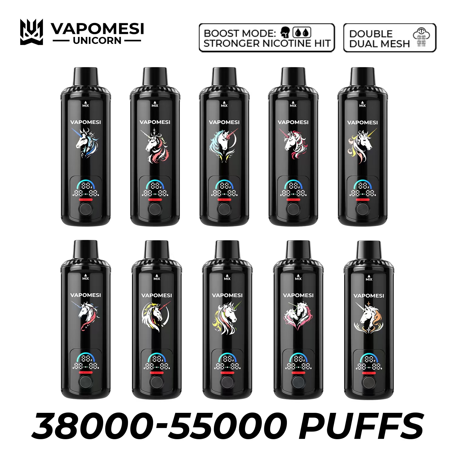 EU Warehouse Free Shipping Vapomesi 30000 40000 50000 30K 40K 50K Puff Bar Wholesale Disposable Box Crown Distribution Randm Tornado Vape