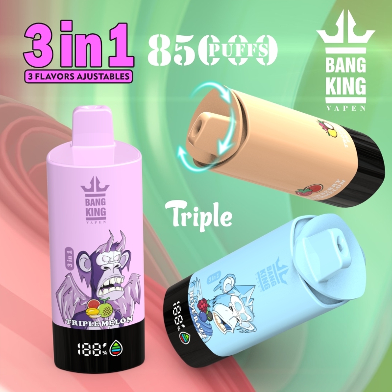 Bang King 85000 85K Puffs Bang Vaper Desechable 75K 60K 50K 30K Box Vapers Desechables Bang EU Europe Germany Spain