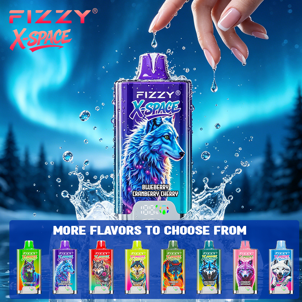 EU warehouse Fizzy X-SPACE 100K puffs Disposable Vape Pen Wholesale E-Cigarette