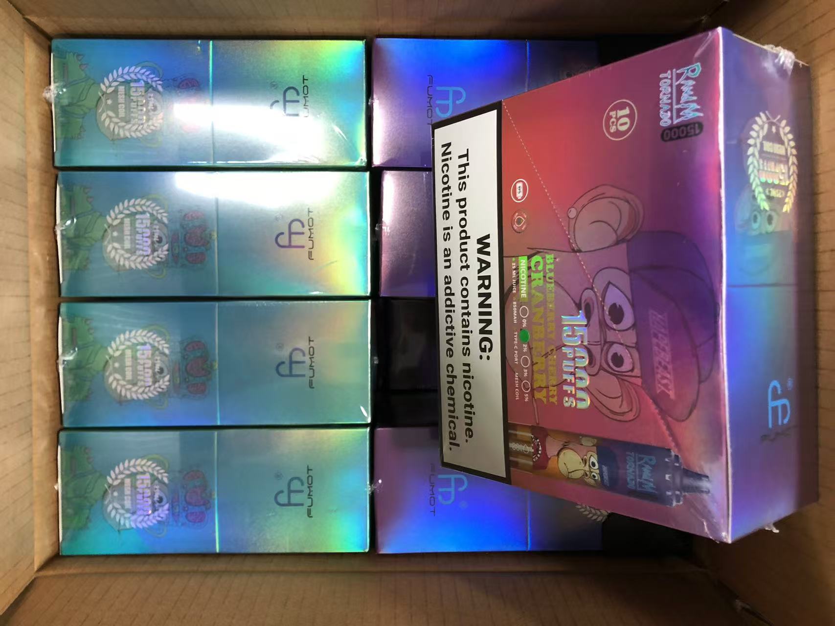 Fumot Randm Tornado 15000 Puff E Wholesale I Vape Pen Puffs15K