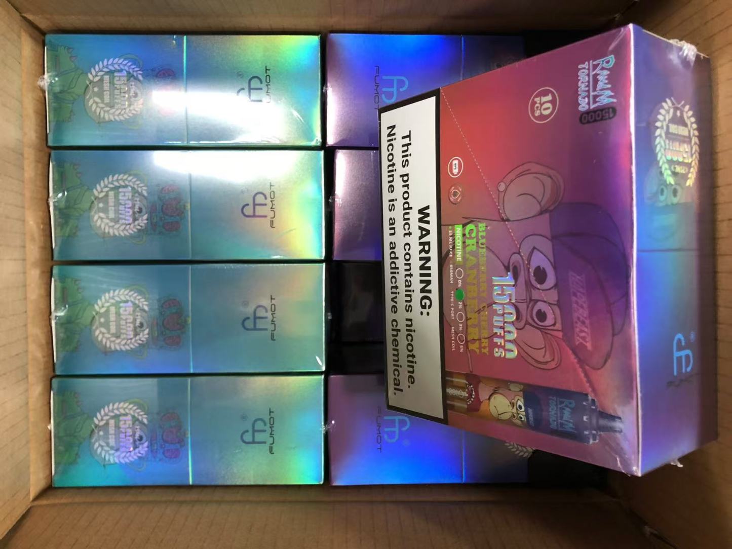 Fumot Randm Tornado 15000 Puff E Wholesale I Vape Pen Puffs15K