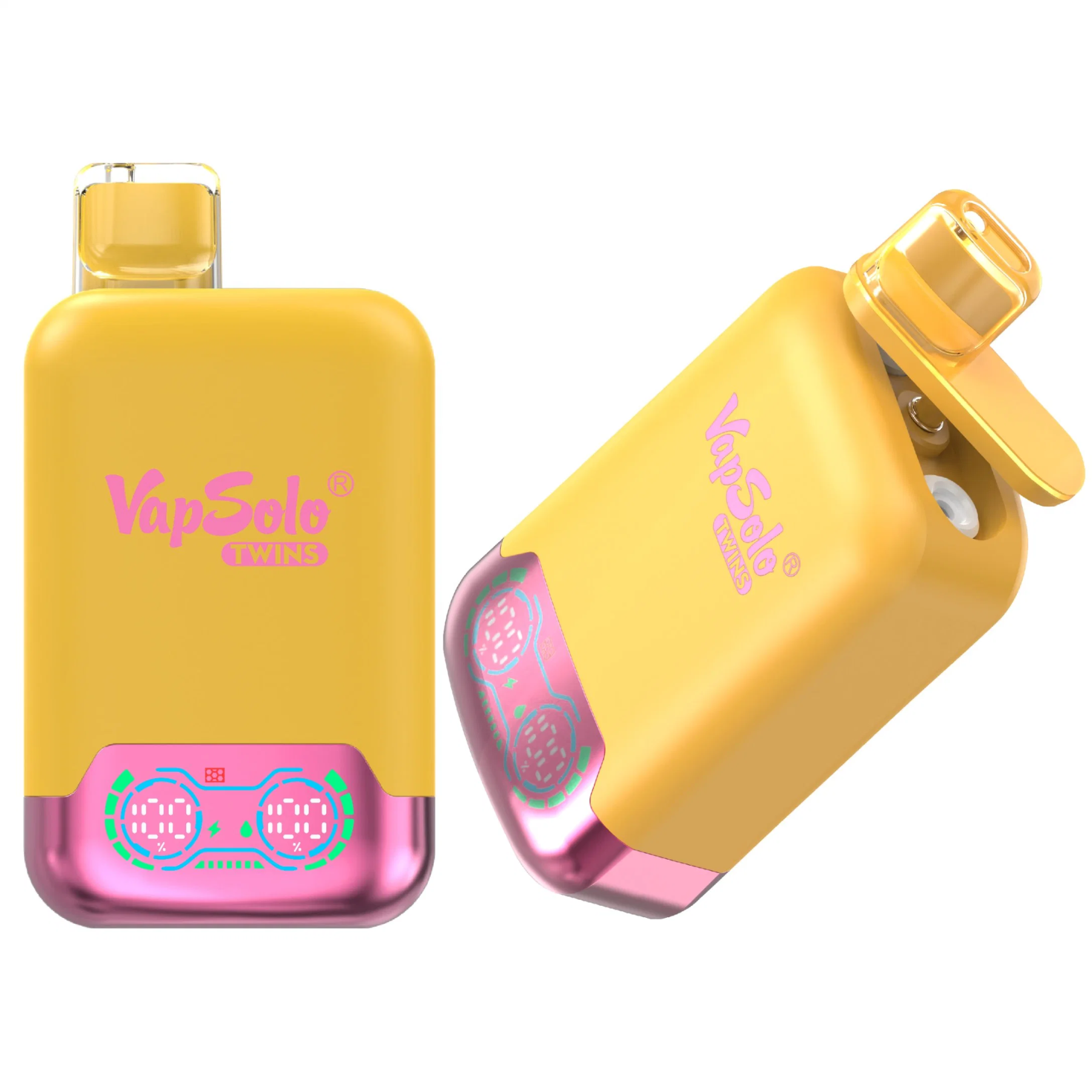 EU Warehouse Vapsolo 2024 Hot Sale 20000 Puff Dual Mesh Coil Dual Tank Vapes 20K Wholesale Cheap 650mAh Battery Display E Cigarette Disposable Vape