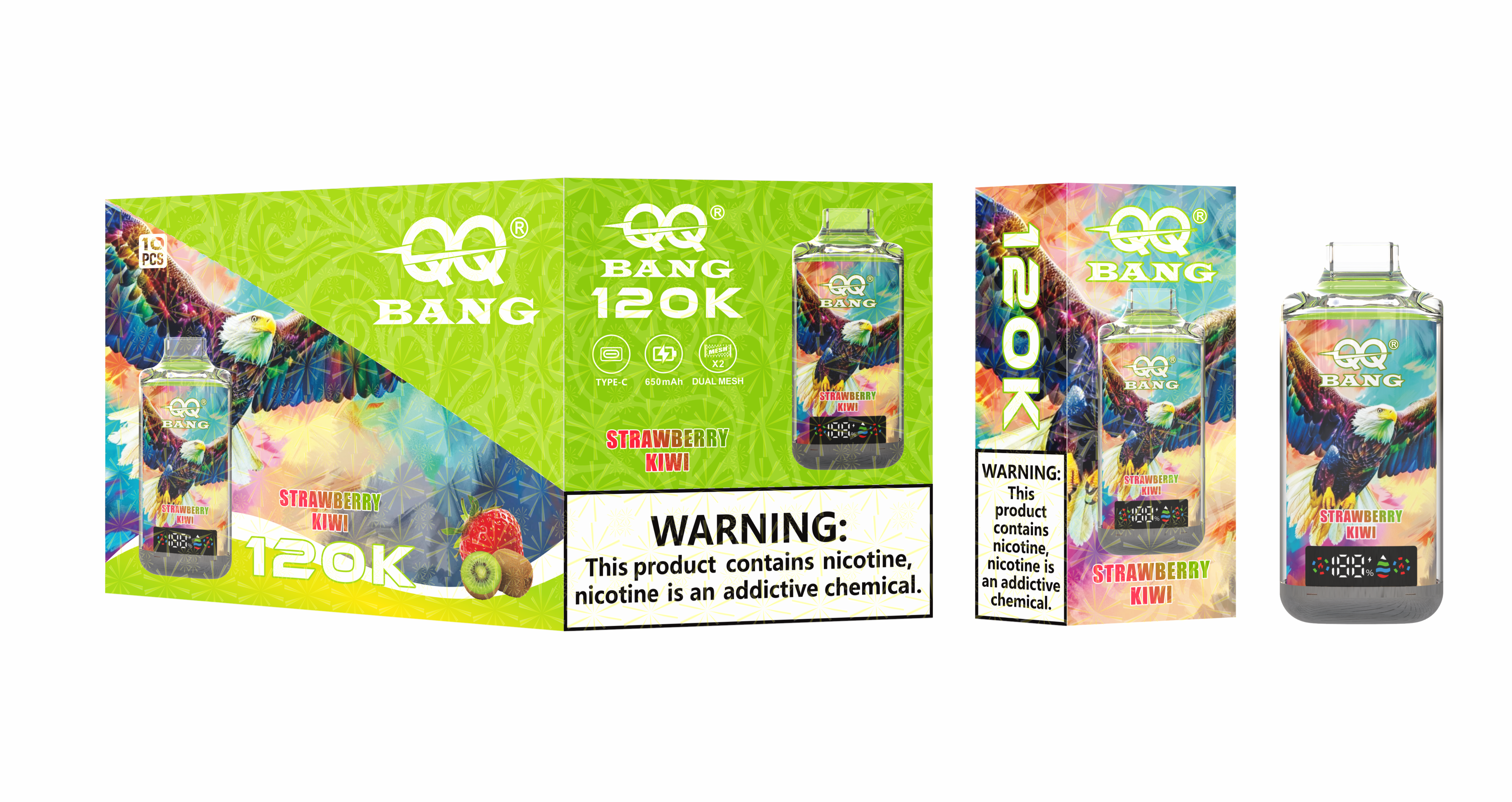  Qqbang 170K 170000 Puffs Vape Pen Wholesale Vaper QQ Bang 50K 100K 150K 200K Vapor 300K Disposable Electronic Cigarette Vapes