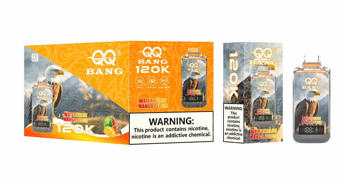  Qqbang 170K 170000 Puffs Vape Pen Wholesale Vaper QQ Bang 50K 100K 150K 200K Vapor 300K Disposable Electronic Cigarette Vapes