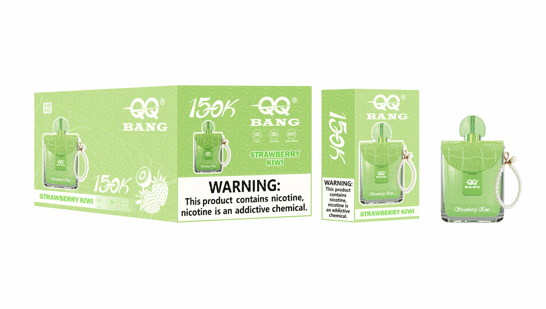 QQ Bang 150K Puffs Perfume Bottle Edition Vape Pen Disposable Electric Cigarette Factory Wholesale Price Bang King Vaporizer