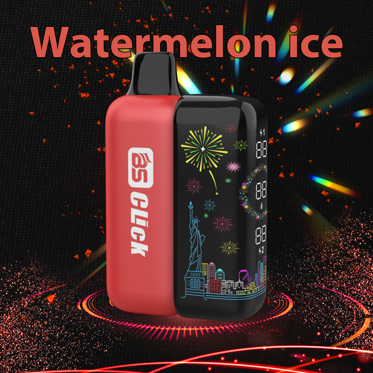 Breze Stiik BS Click Mesh Replacement Disposable Vape Pod with 20000 Puffs E-Cig Tank E-Cigarette Vape Pen 20K Vapor