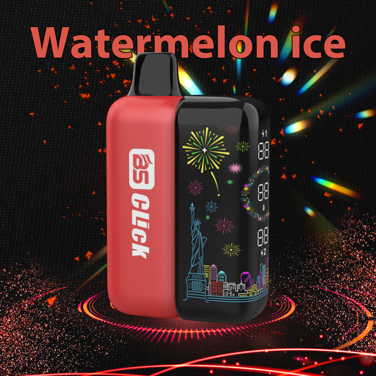 Breze Stiik BS Click Mesh Replacement Disposable Vape Pod with 20000 Puffs E-Cig Tank E-Cigarette Vape Pen 20K Vapor