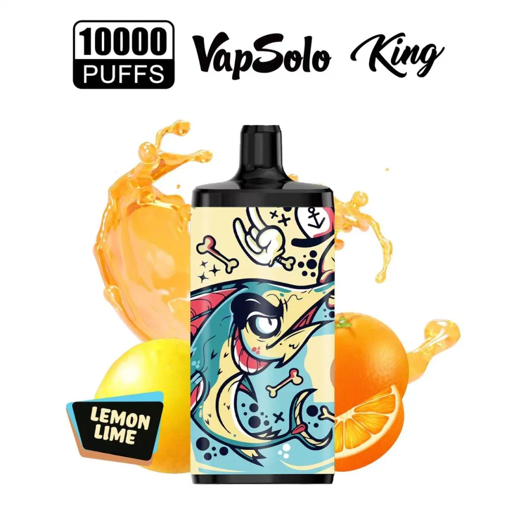 EU Warehouse Vapsolo King 10000 10K Puffs Poco E Cig Wholesale Vape Luxtrend Disposable Vape