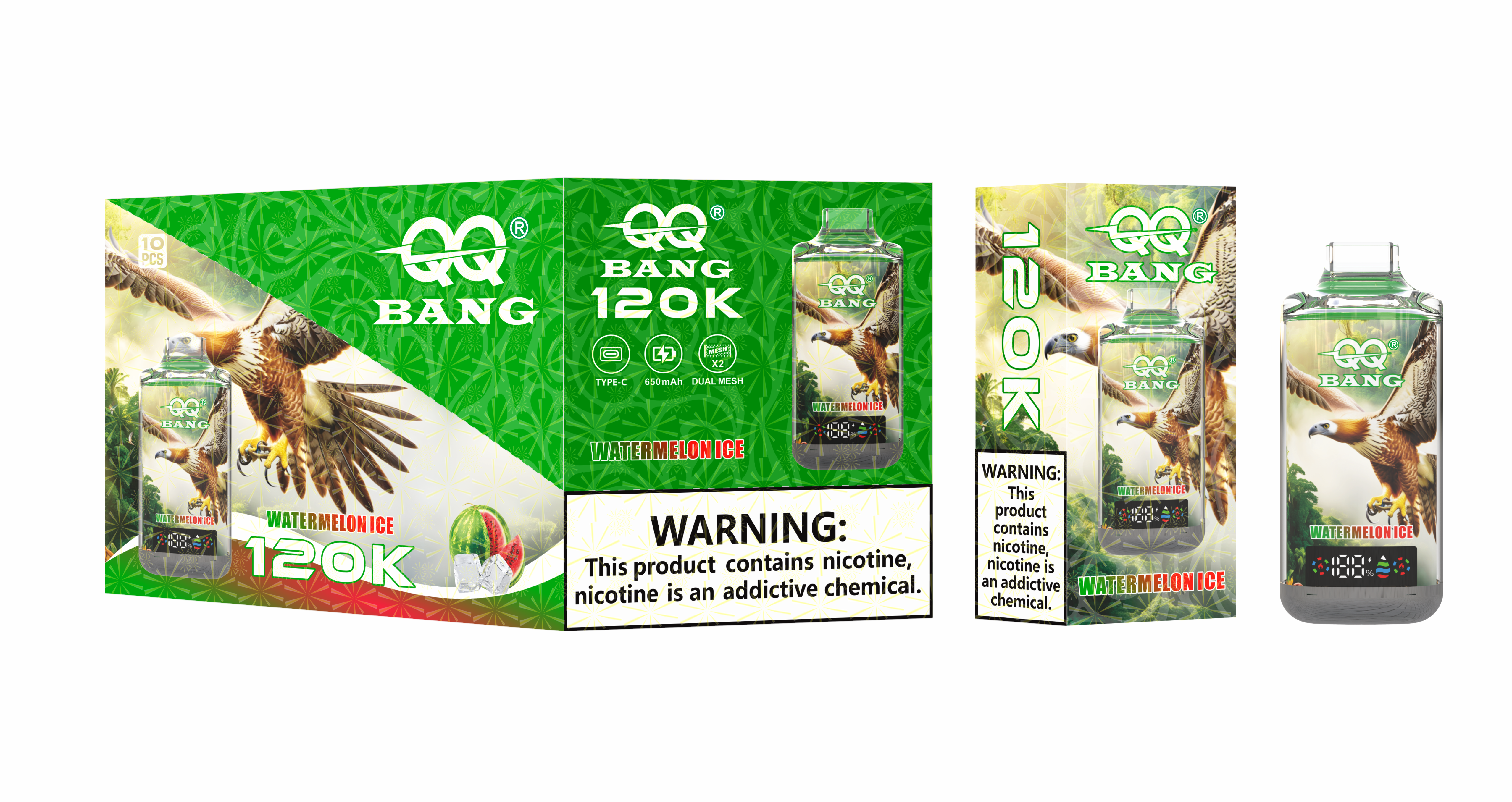  Qqbang 170K 170000 Puffs Vape Pen Wholesale Vaper QQ Bang 50K 100K 150K 200K Vapor 300K Disposable Electronic Cigarette Vapes
