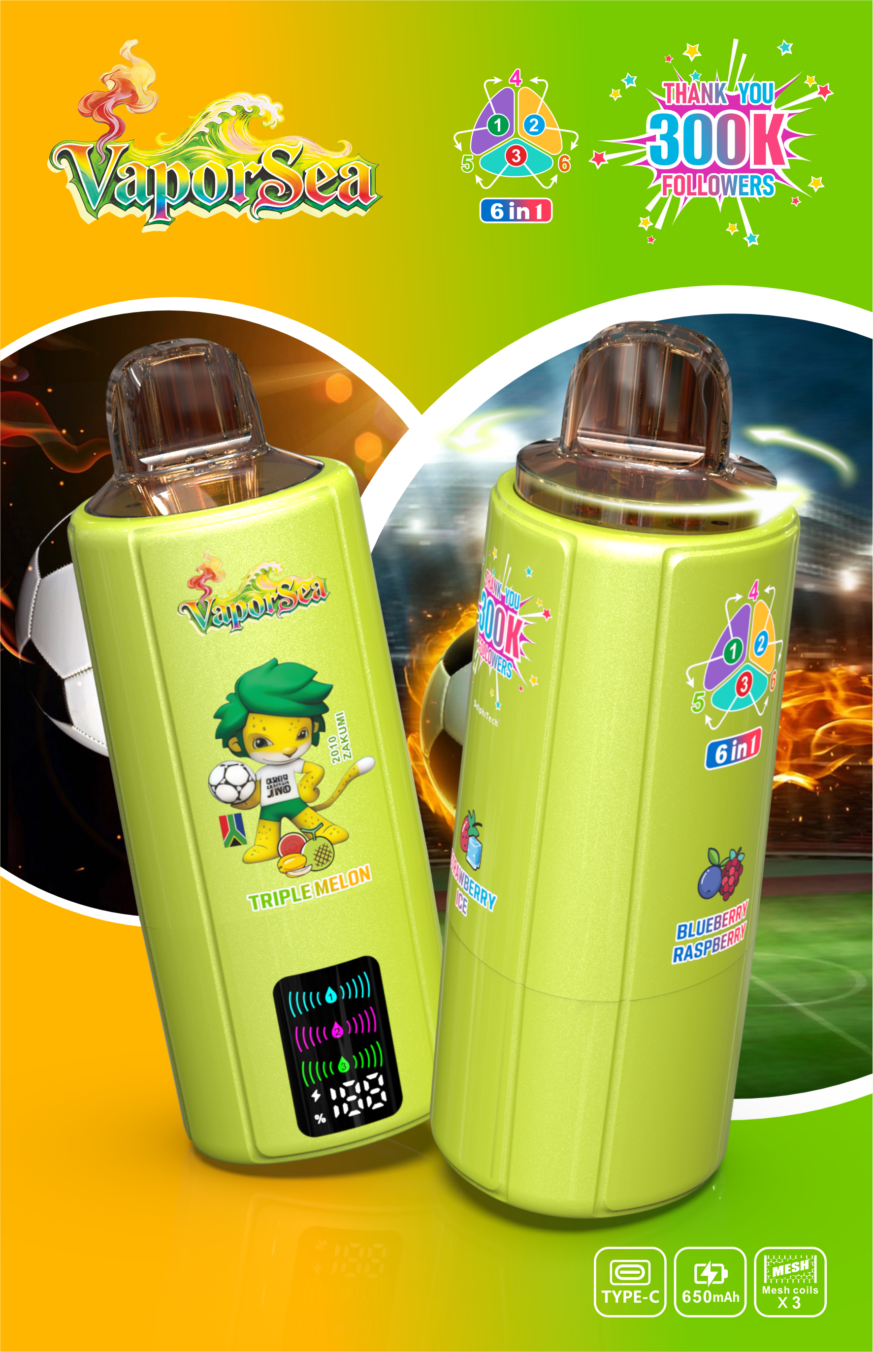 bang king Vaporsea 6 In1 300000 300K Puffs Shisha Flavour Hook Vape EU Warehouse Fast Delivery Cheap Direct Factory Bang Vaper 20K 50K 200K Puff