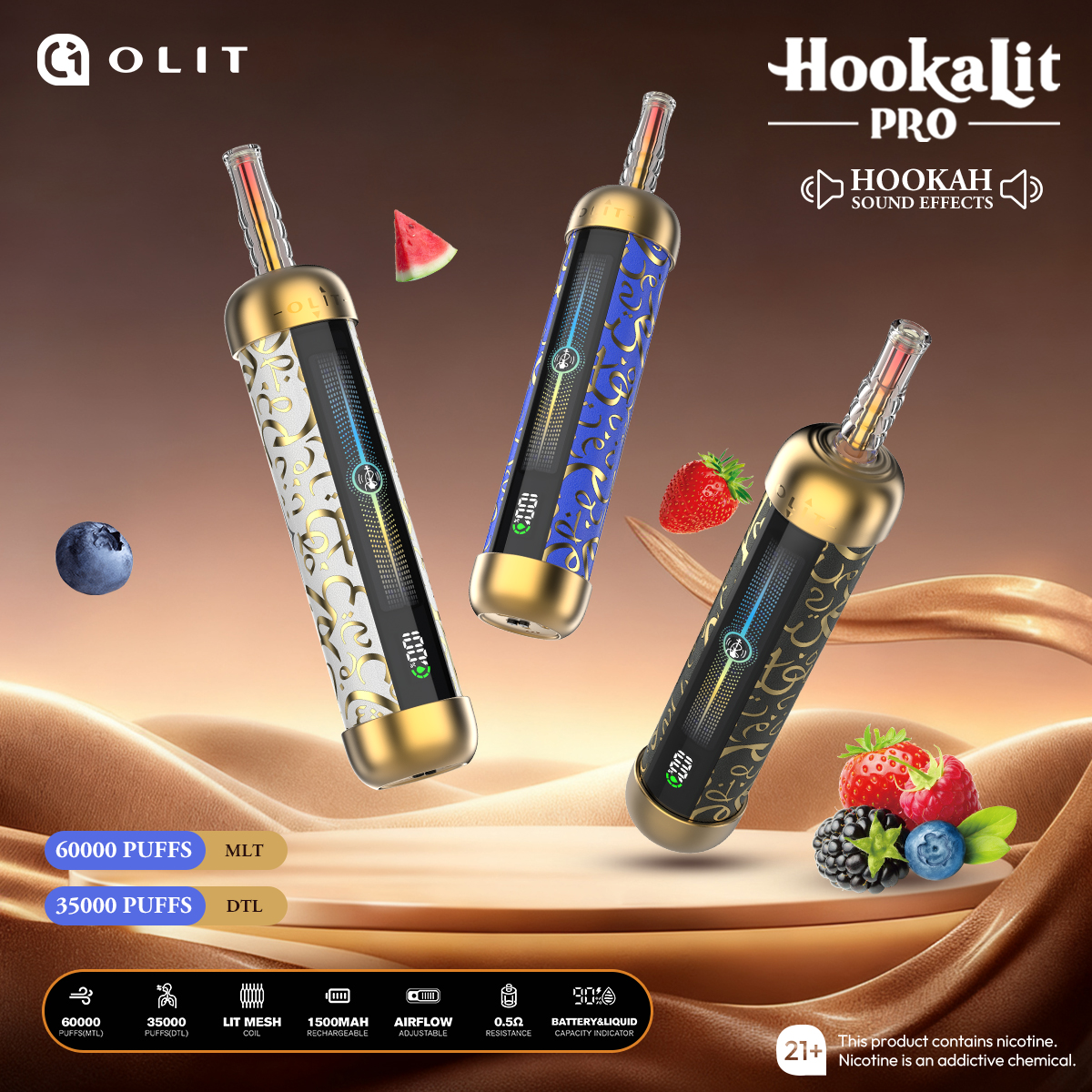 Olit HOOKALIT Pro 60K Disposable Vape
