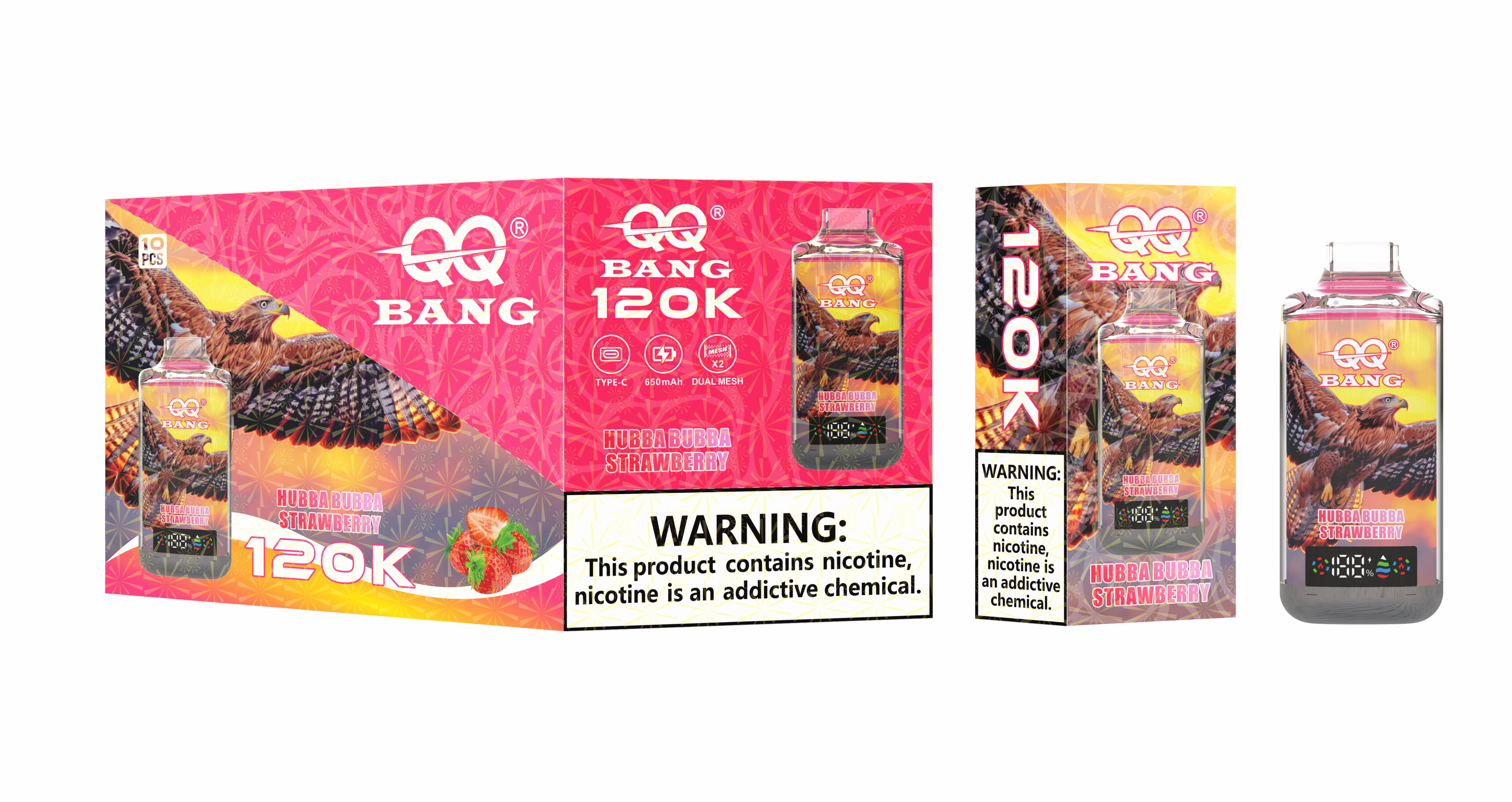 Qqbang 170K 170000 Puffs Vape Pen Wholesale Vaper QQ Bang 50K 100K 150K 200K Vapor 300K Disposable Electronic Cigarette Vapes