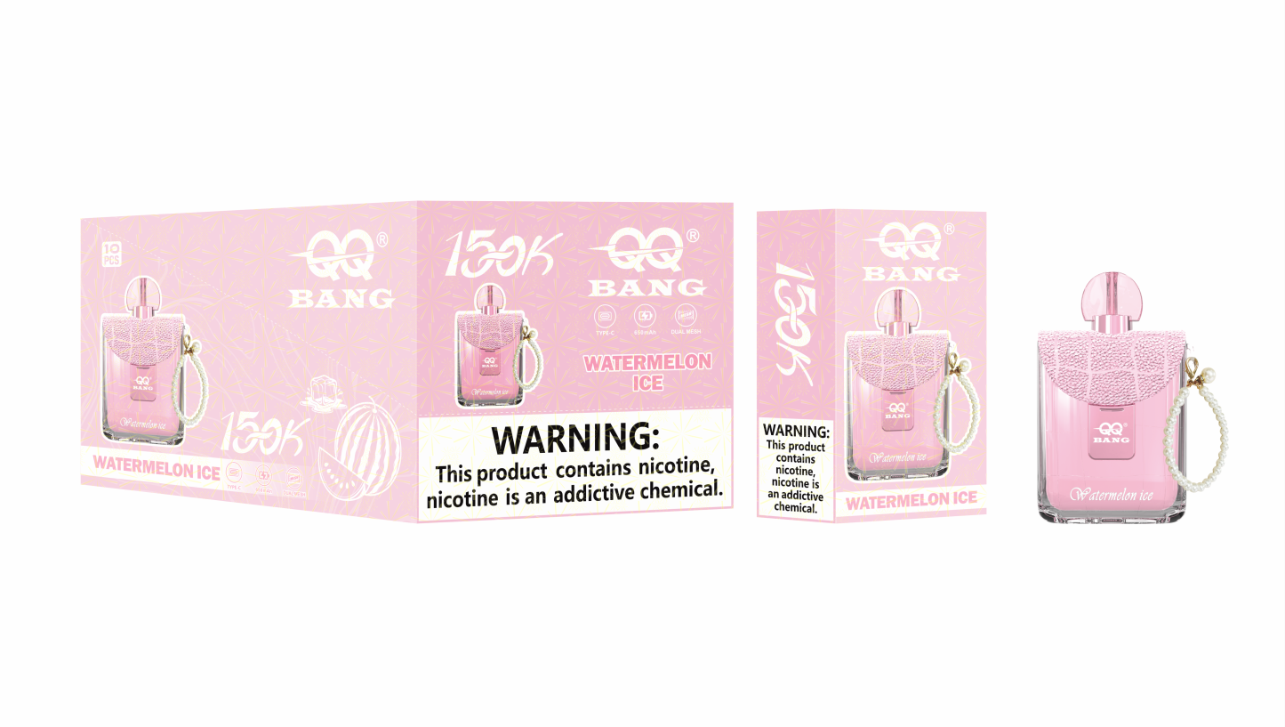 QQ Bang 150K Puffs Perfume Bottle Edition Vape Pen Disposable Electric Cigarette Factory Wholesale Price Bang King Vaporizer