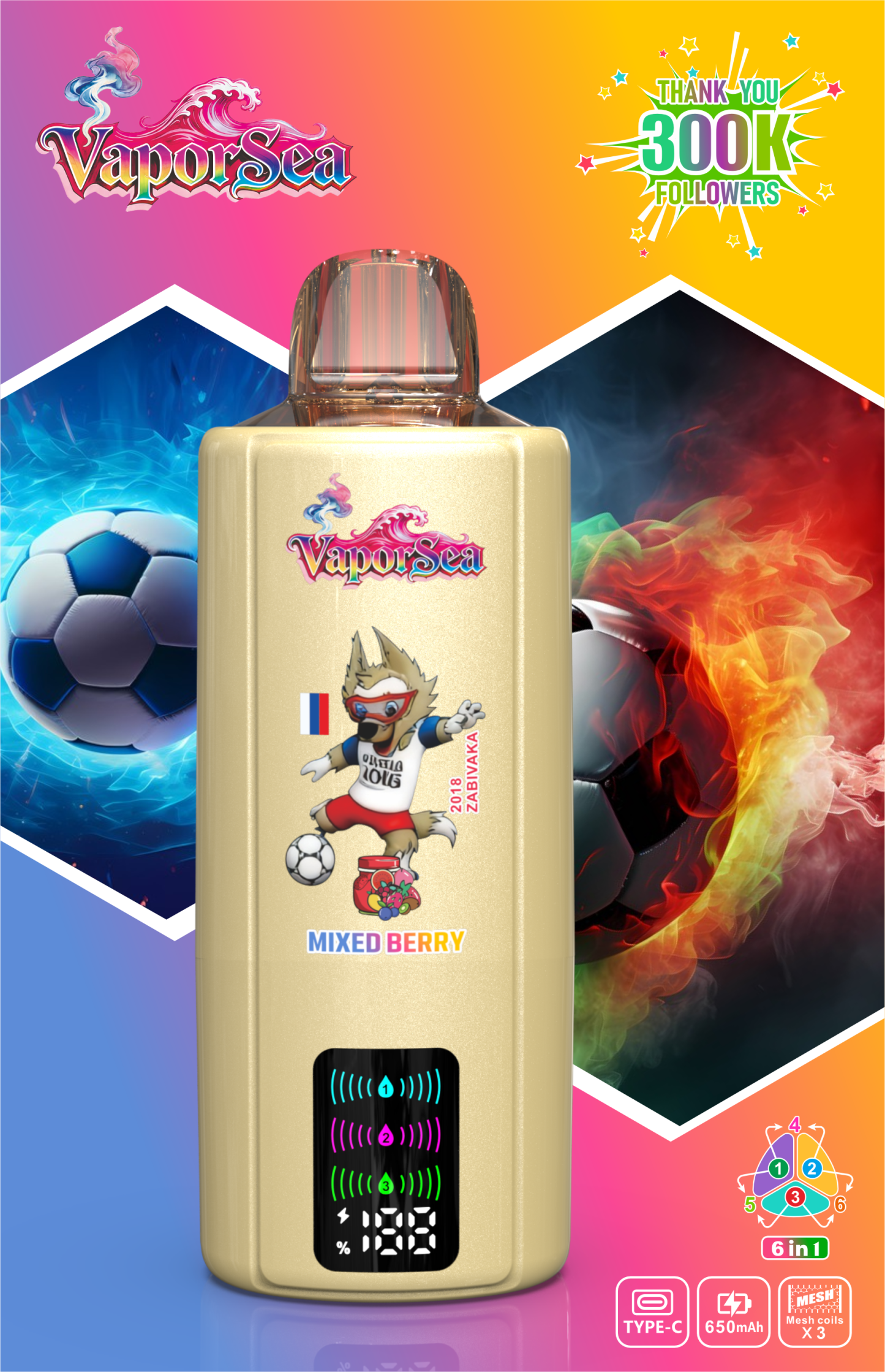 bang king Vaporsea 6 In1 300000 300K Puffs Shisha Flavour Hook Vape EU Warehouse Fast Delivery Cheap Direct Factory Bang Vaper 20K 50K 200K Puff