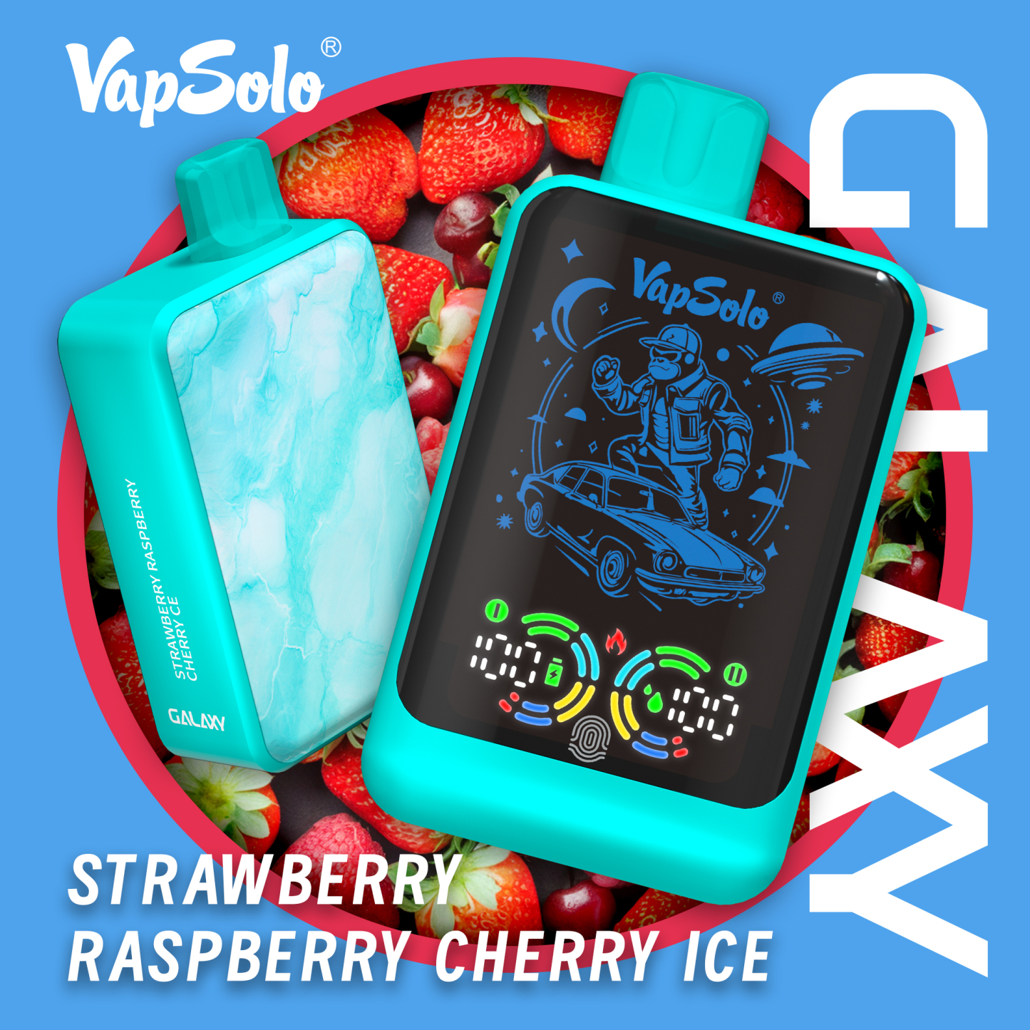 Vapsolo Galaxy Vapers 30000 30K Puffs Bang Smart Boost Mode Spain Germany Warehouse Vapesolo Wape Mini Hookah Smart Vape 40K 20K 15K Puff