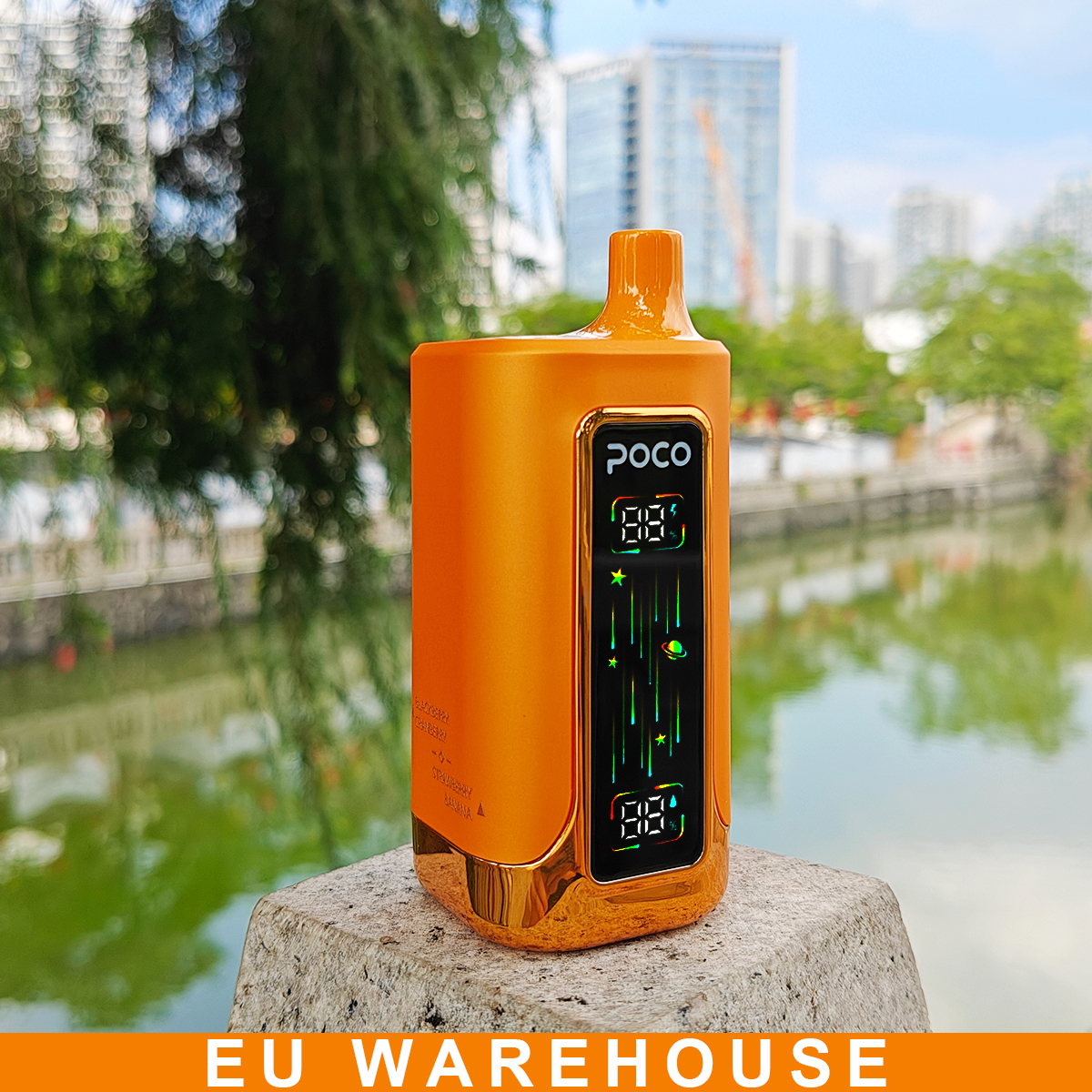 Poco Fr 80000 Puffs Germany EU Warehouse Vape Pen E Liquid Vaper 25K 30K 50K 60K 80K Disposable Electronic Cigarette Wholesale