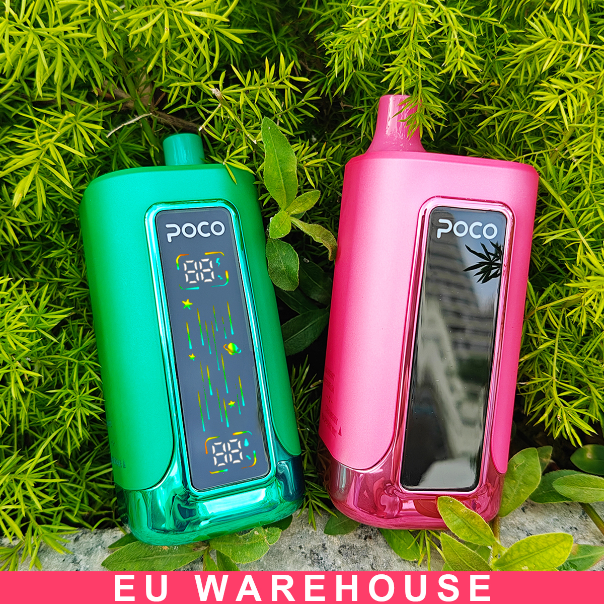 Poco Fr 80000 Puffs Germany EU Warehouse Vape Pen E Liquid Vaper 25K 30K 50K 60K 80K Disposable Electronic Cigarette Wholesale