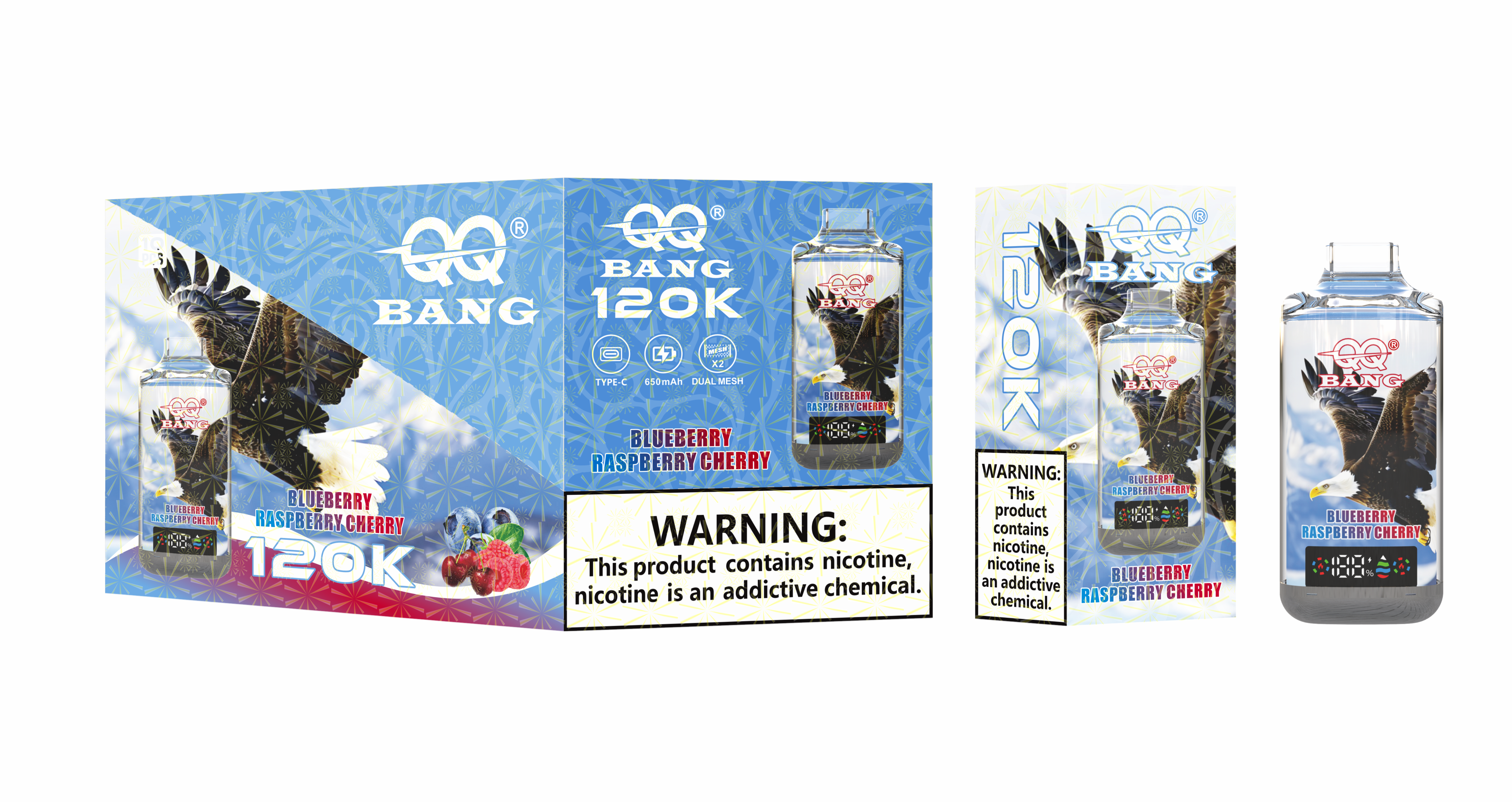  Qqbang 170K 170000 Puffs Vape Pen Wholesale Vaper QQ Bang 50K 100K 150K 200K Vapor 300K Disposable Electronic Cigarette Vapes