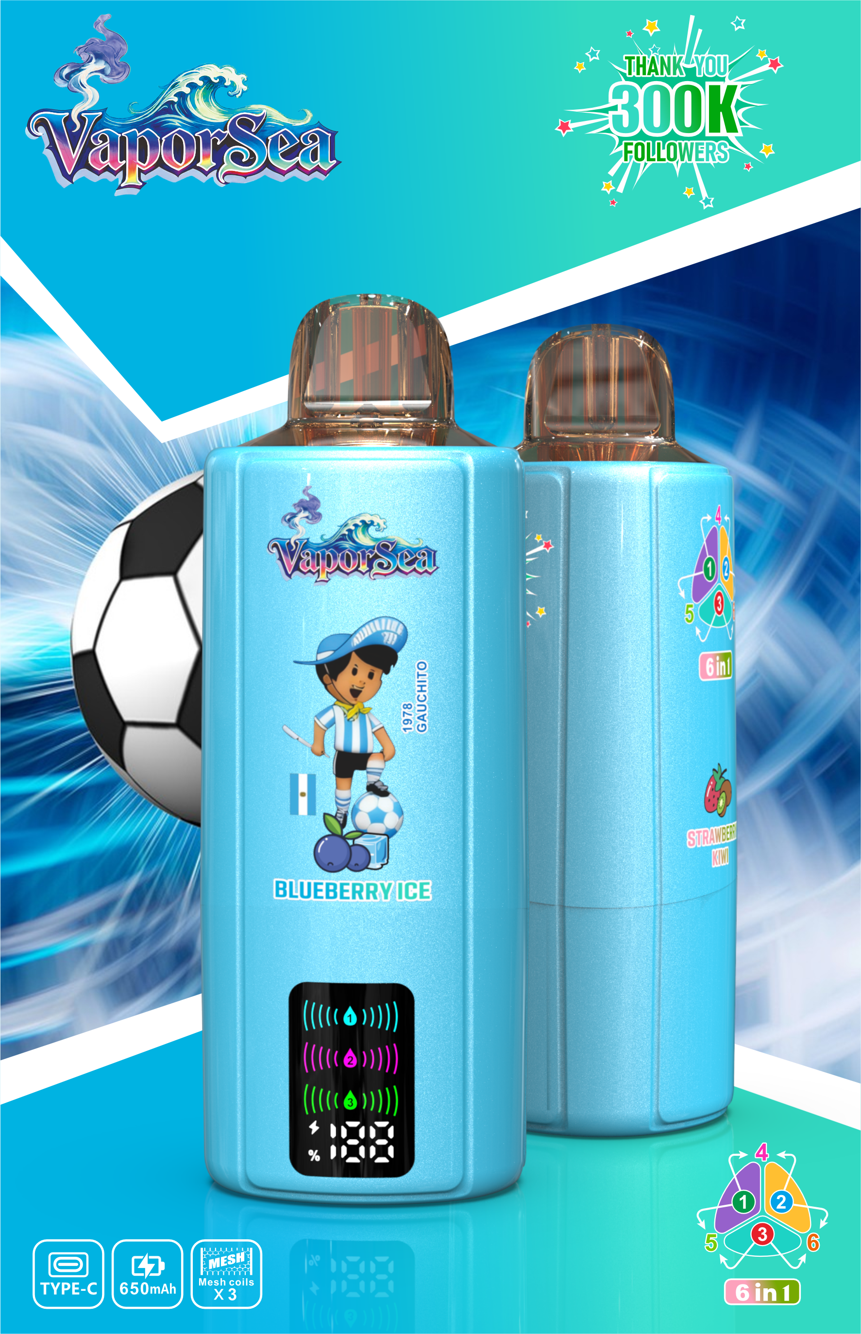 bang king Vaporsea 6 In1 300000 300K Puffs Shisha Flavour Hook Vape EU Warehouse Fast Delivery Cheap Direct Factory Bang Vaper 20K 50K 200K Puff