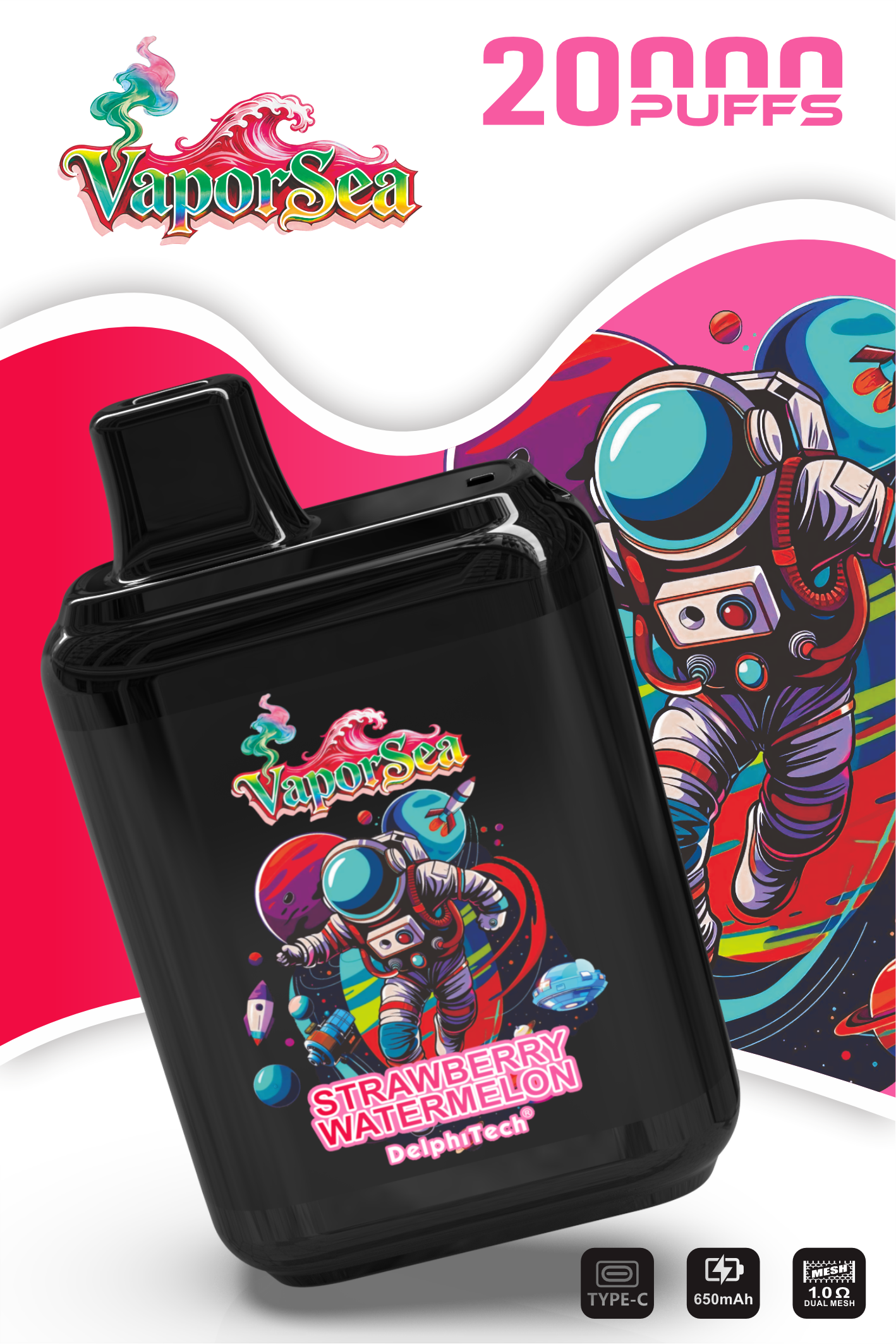 Vaporsea 20K 20000 Puffs Disposable E Vape Pod Factory Wholesale Bang King Legend 300K 50K 30K E Cigarette Vape Pen