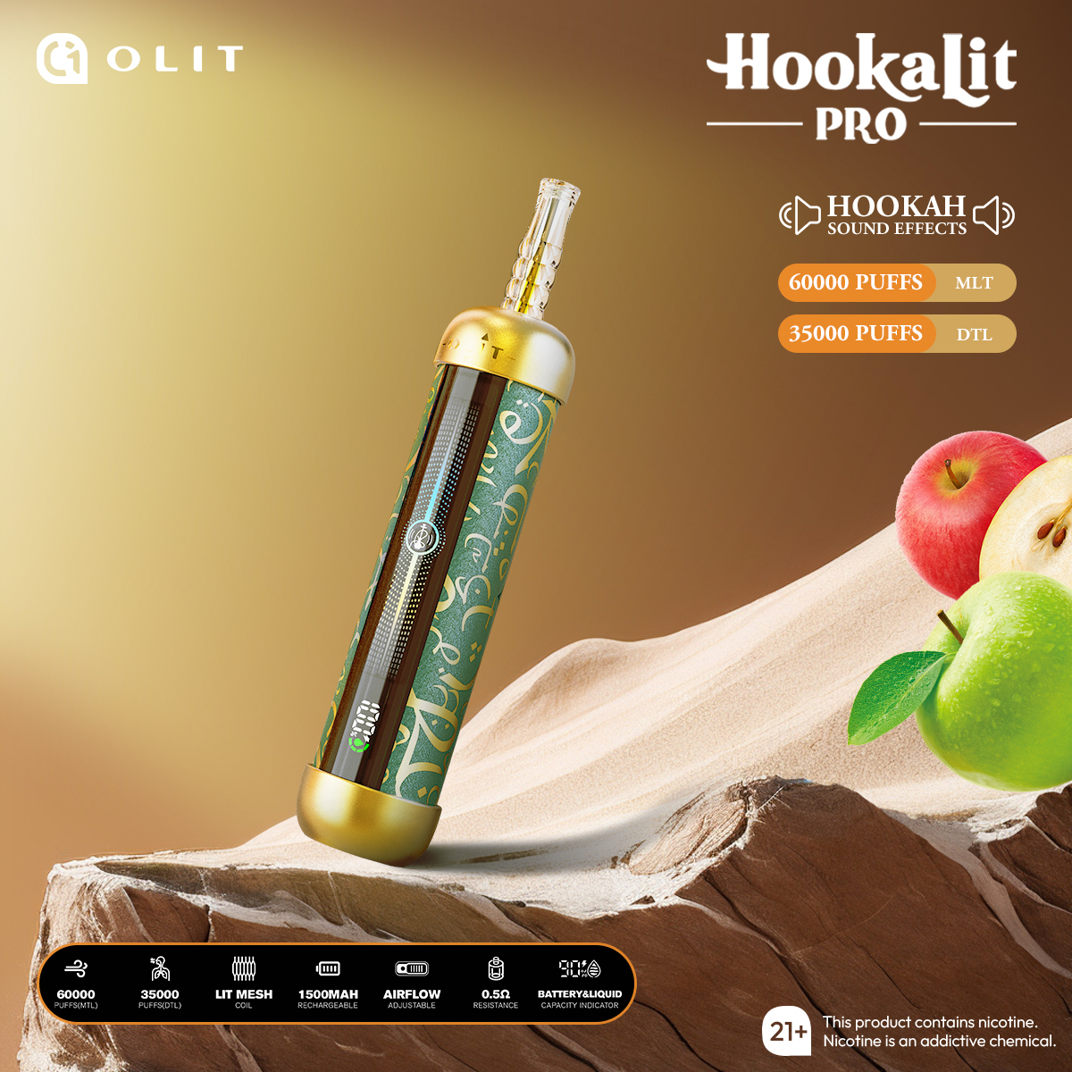 Olit HOOKALIT Pro 60K Disposable Vape