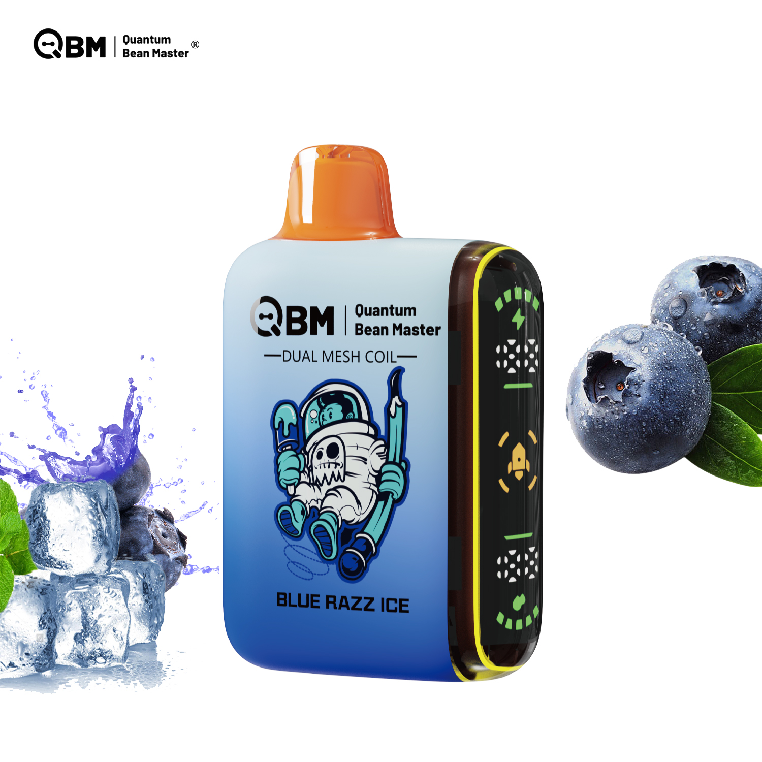 USA EU Large Stock Fast Delivery 10K 20K Puffs Custom Empty Vape Wholesale I Geek Vape 5% Nicotine Pulse Bar E Cigarette Dual Mesh Coil Qbm Vape